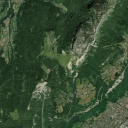 Vue aérienne des environs de Le Pleynon
