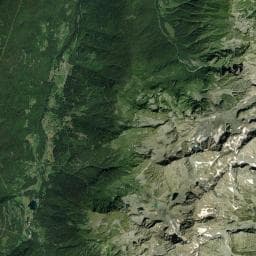 Vue aérienne des environs de Le Chalet du Bout