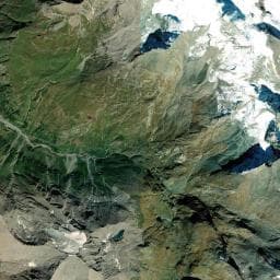 Vue aérienne des environs de Cabane des Bergers