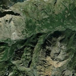 Vue aérienne des environs de Les Montagnards
