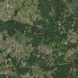 Vue aérienne des environs de Camping