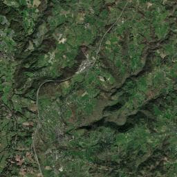 Vue aérienne des environs de La Rivière