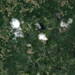Vue aérienne des environs de Domaine de Taysse
