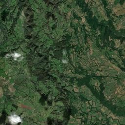 Vue aérienne des environs de Aire de camping-cars Le jardin aux escargots