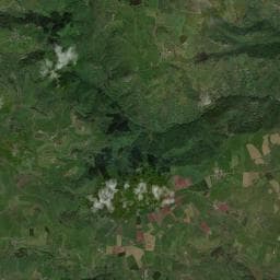 Vue aérienne des environs de Camping à la ferme des Carlines