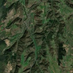 Vue aérienne des environs de Aire de Chalet