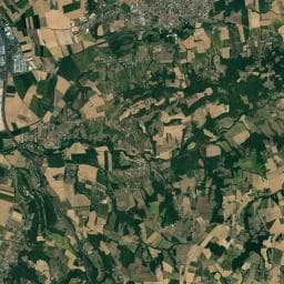 Vue aérienne des environs de Camping Flower la Châtaigneraie