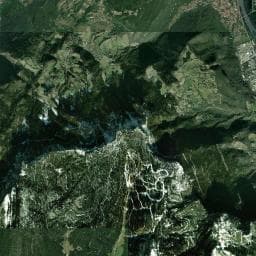 Vue aérienne des environs de Abri des Egarlettes