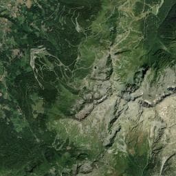Vue aérienne des environs de Colonie du Pré de l'Arc