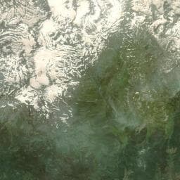 Vue aérienne des environs de Refuge du Glacier de Chavière