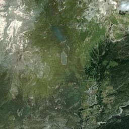 Vue aérienne des environs de Camping-Caravaneige Municipal de la Buidonnière