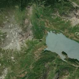 Vue aérienne des environs de Les Roches Blanches