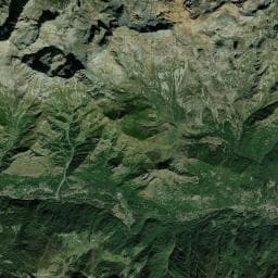 Vue aérienne des environs de Bivouac Gino Gandolfo