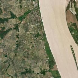 Vue aérienne des environs de Camping municipal Les Gabarreys