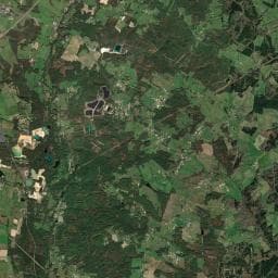 Vue aérienne des environs de camping la Motte