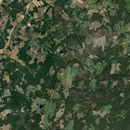 Vue aérienne des environs de Camping du Lac