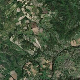 Vue aérienne des environs de Home Camper