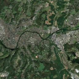 Vue aérienne des environs de Aire de camping-car à Champcevinel
