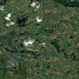 Vue aérienne des environs de Camping à Anglards-de-Salers