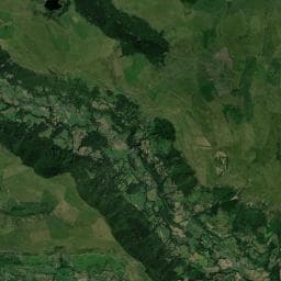 Vue aérienne des environs de Camping communal