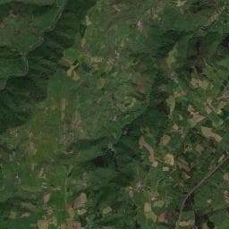 Vue aérienne des environs de Aire de repos à Charmensac