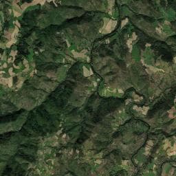 Vue aérienne des environs de La Vialette
