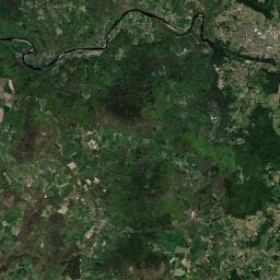 Vue aérienne des environs de Aire de camping-car à Chamalières-sur-Loire