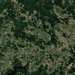 Vue aérienne des environs de Aire de camping-car à Saint-Pal-de-Mons