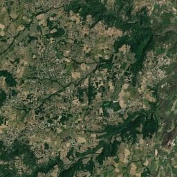 Vue aérienne des environs de Camping l'Oasis (2)
