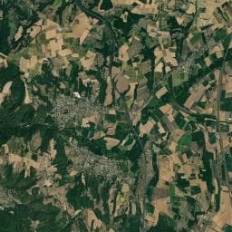 Vue aérienne des environs de Aire du Bornaron