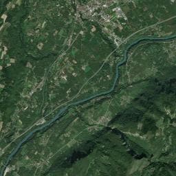 Vue aérienne des environs de Aire de Chambaran