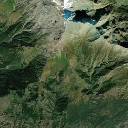 Vue aérienne des environs de La Riposa