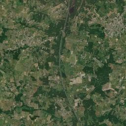 Vue aérienne des environs de Château les Millards