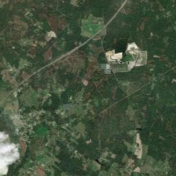 Vue aérienne des environs de Aire de stationnement de Laruscade