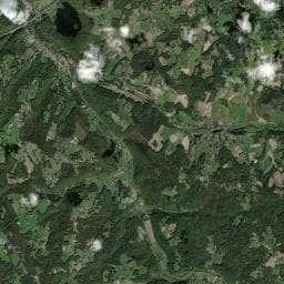Vue aérienne des environs de Aire de camping-car à Saint-Pierre-de-Chignac