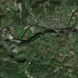 Vue aérienne des environs de Le Clos du Moulin