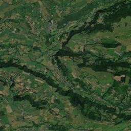 Vue aérienne des environs de Camping municipal Le Mouriol