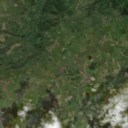 Vue aérienne des environs de Aire de repos à Joursac (2)