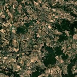 Vue aérienne des environs de Camping à la ferme Les Baies Sauvages