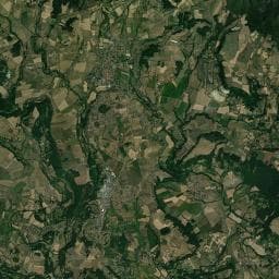 Vue aérienne des environs de La Rochelambert
