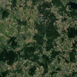 Vue aérienne des environs de Camping rural Pastura
