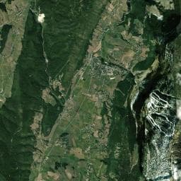 Vue aérienne des environs de La Tune