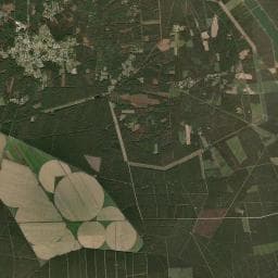 Vue aérienne des environs de Camping Le Lierre