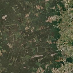 Vue aérienne des environs de Eh!Co l'Ecolieu du Moulin de Peysoup