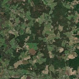 Vue aérienne des environs de La Forêt