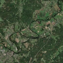 Vue aérienne des environs de Aire de camping-car à Saint-Louis-en-l'Isle