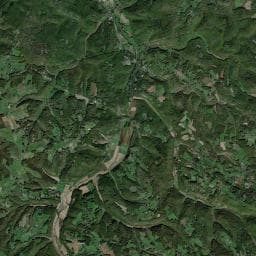 Vue aérienne des environs de Domaine Saint-Amand