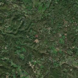 Vue aérienne des environs de Glamping Place de la Famille