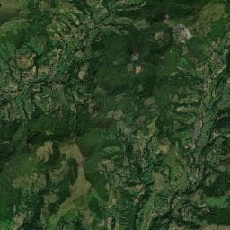 Vue aérienne des environs de La Chiou Cloriuo