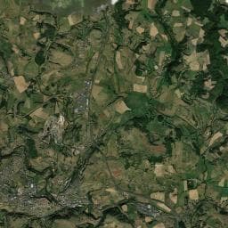 Vue aérienne des environs de Aire de Montchauvet